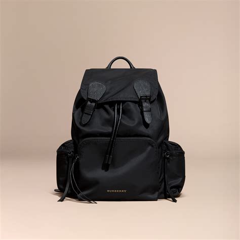 leather burberry backpack|Burberry backpack nylon.